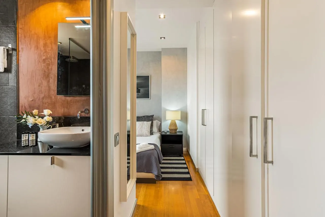 Lodging Apartments Beach Penthouse Near Center With Pool 巴塞罗那 0*,