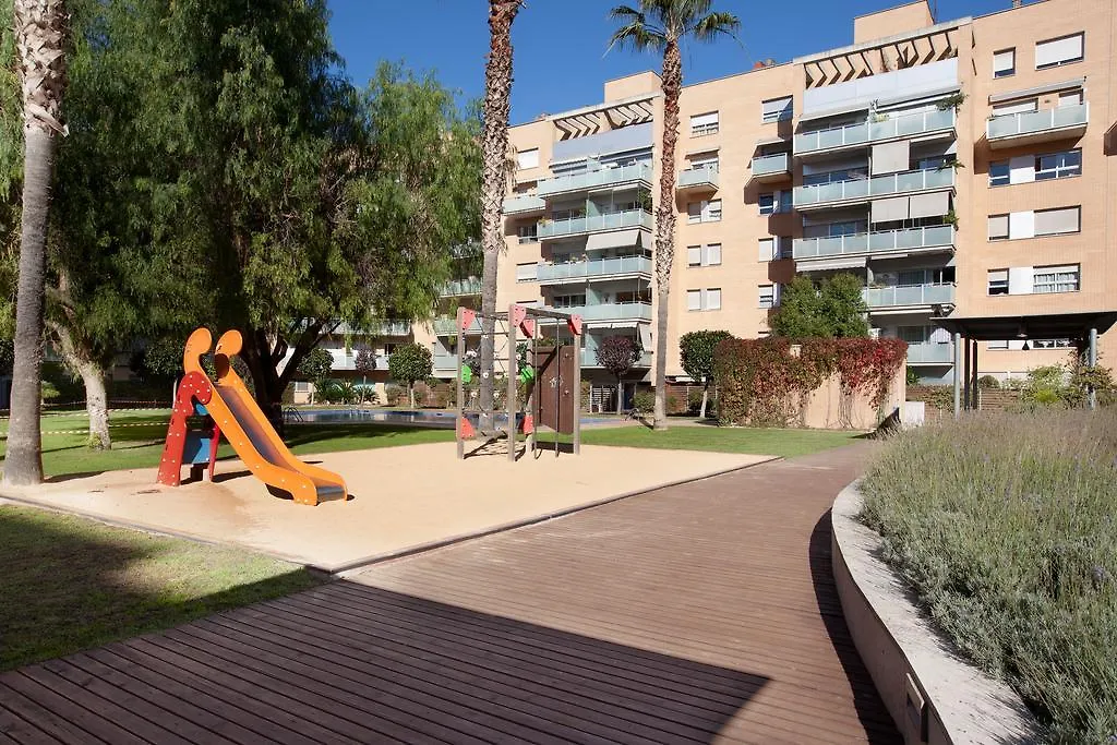 Lodging Apartments Beach Penthouse Near Center With Pool 巴塞罗那