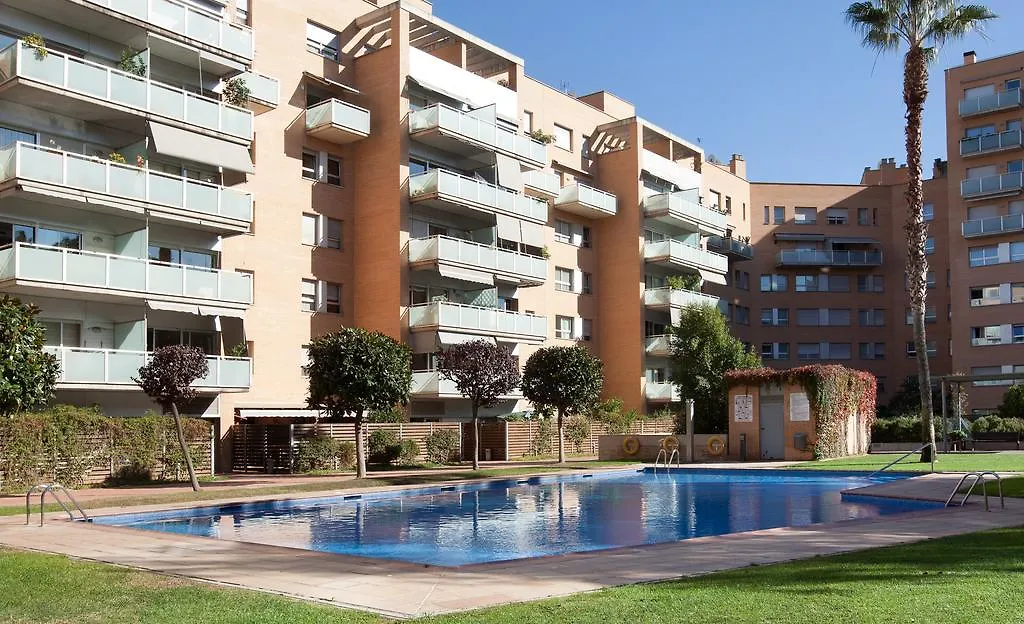 Lodging Apartments Beach Penthouse Near Center With Pool 巴塞罗那
